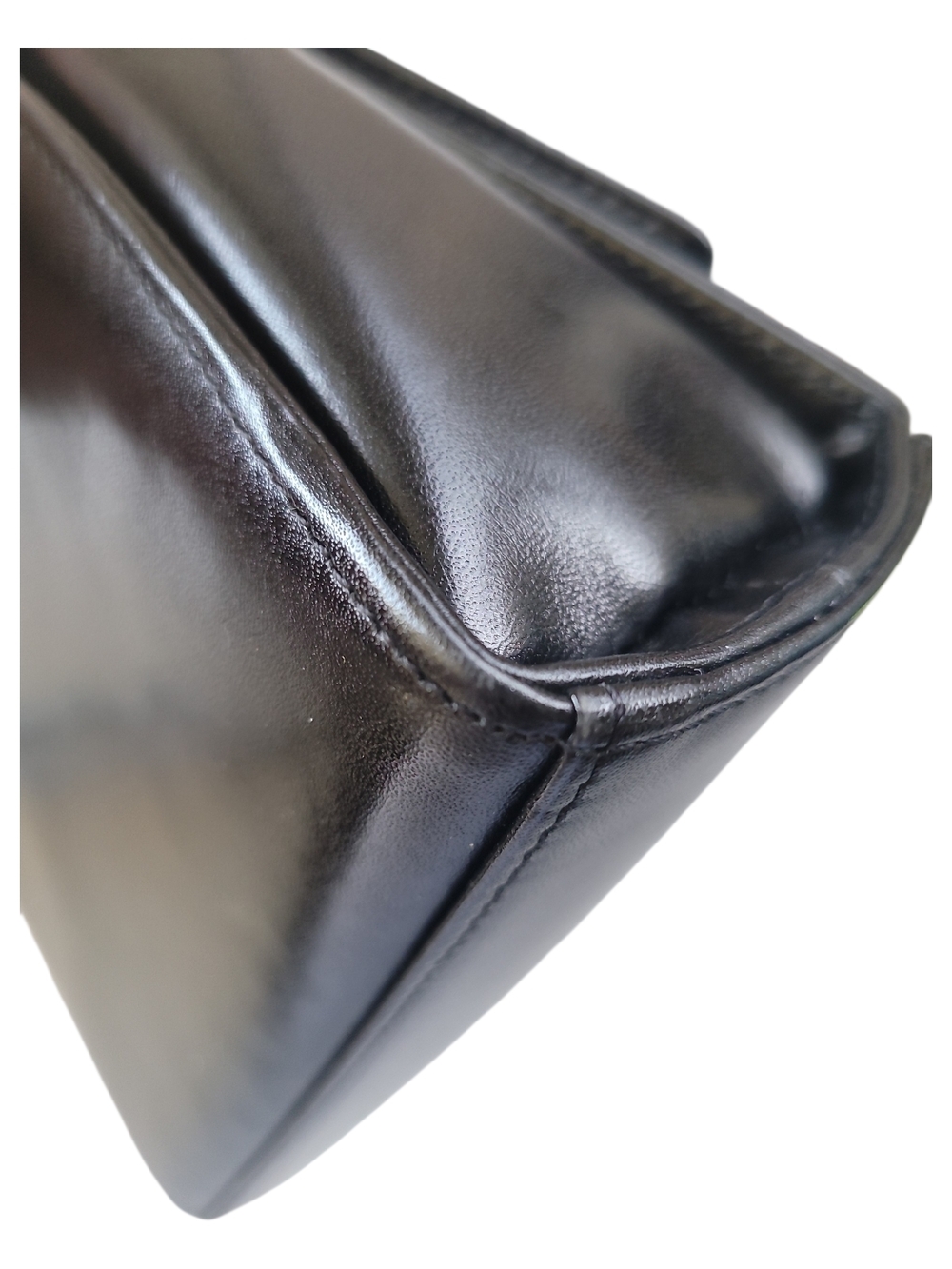 Givenchy Maroquinerie Nobile Leather Shoulder Crossbody Bag Black Noir Small - Picture 7 of 13
